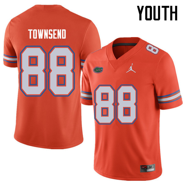 Jordan Brand Youth #88 Tommy Townsend Florida Gators College Football Jerseys Sale-Orange